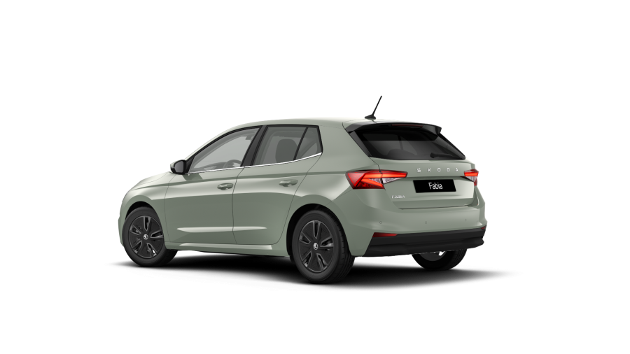 Škoda Fabia, 1,0 TSI 85 kW 7° automatická DSG, barva zelená