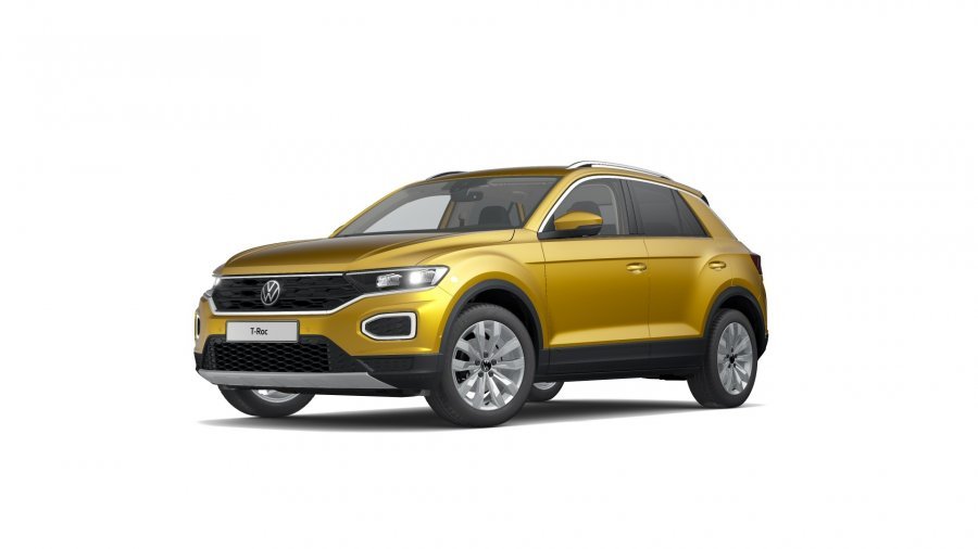 Volkswagen T-Roc, T-Roc Maraton Edition 1,5 TSI ACT 7DSG, barva žlutá