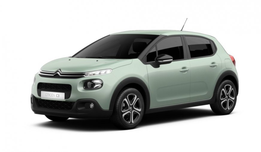 Citroën C3, 1.2 PureTech 82, barva zelená