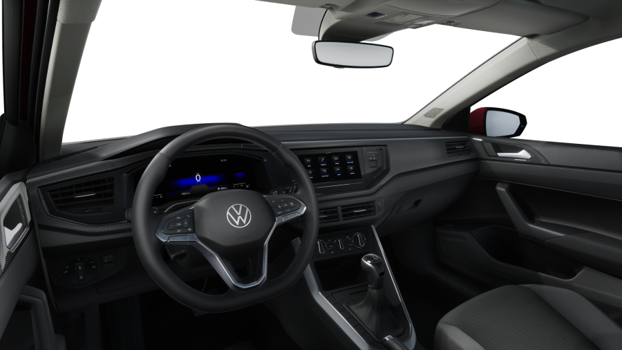 Volkswagen Polo, Polo People 1,0 TSI 85 kW 7DSG, barva červená