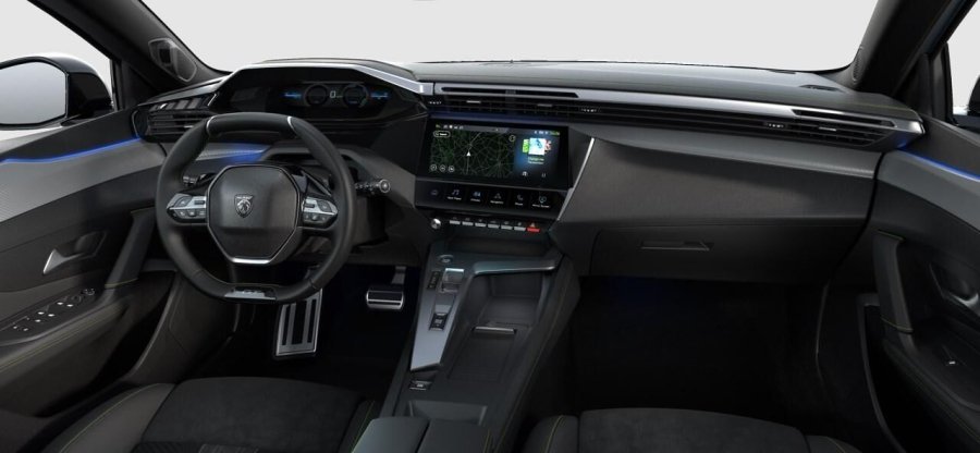 Peugeot 308, Peugeot 308 SW GT Elektromotor 115 kW, barva modrá