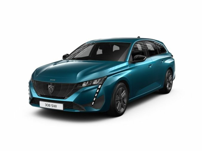 Peugeot 308, Peugeot 308 SW STYLE HYBRID 145k, Automat, barva modrá