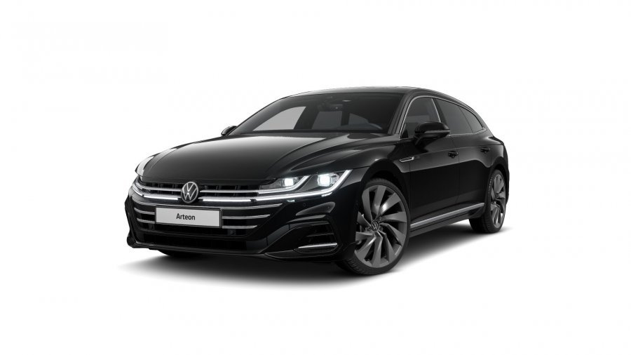 Volkswagen Arteon Shooting Brake, Arteon SB R-Line 2,0 TSI 4MOT 7DSG, barva černá