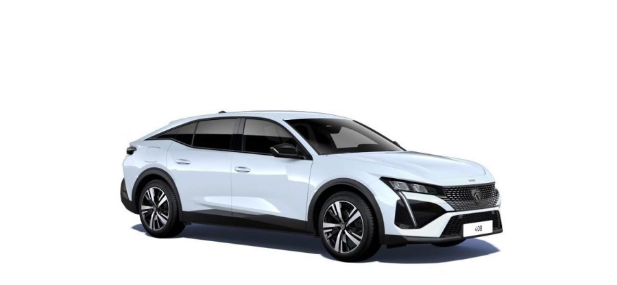 Peugeot 408, Peugeot 408 ALLURE Hybrid 145k e-DCS6, barva bílá