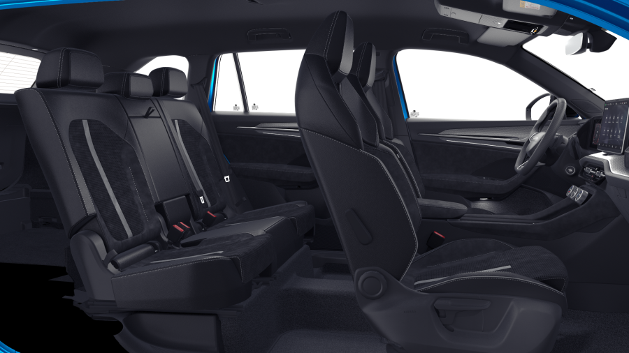 Škoda Kodiaq, 2,0 TDI 110 kW 7° automatická DSG, barva modrá