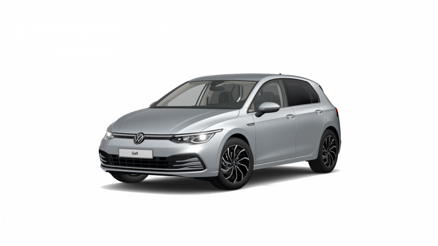 Volkswagen Golf, Golf Style 1,5 TSI 6G, barva stříbrná