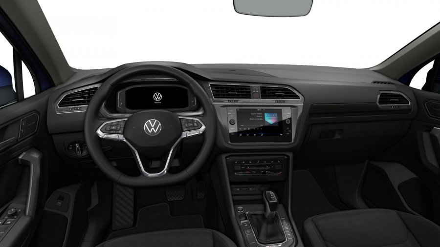 Volkswagen Tiguan Allspace, Allspace Elegance 2,0 TSI 140 kW 4M 7DSG, barva modrá