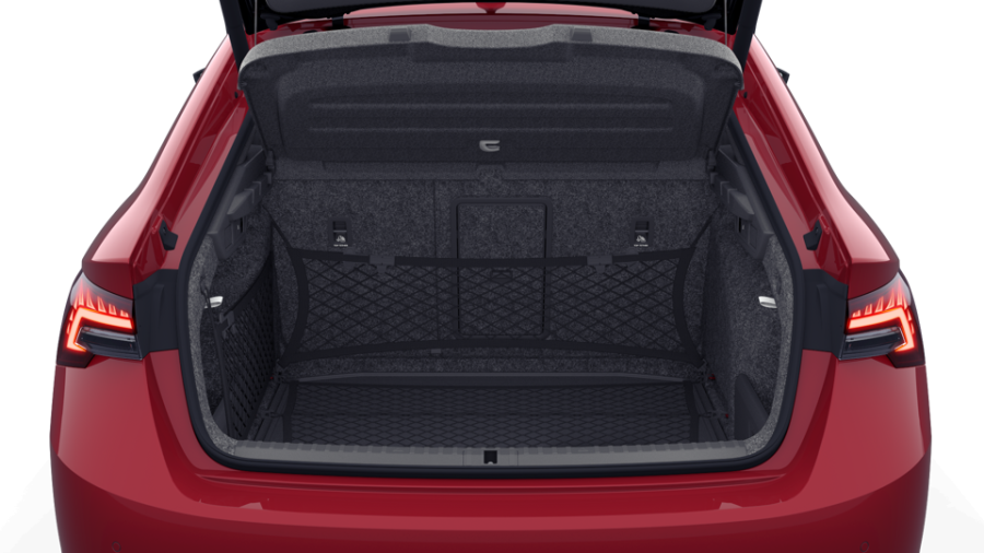 Škoda Octavia, 1,5 TSI m-HEV 110 kW 7° automatická DSG, barva červená