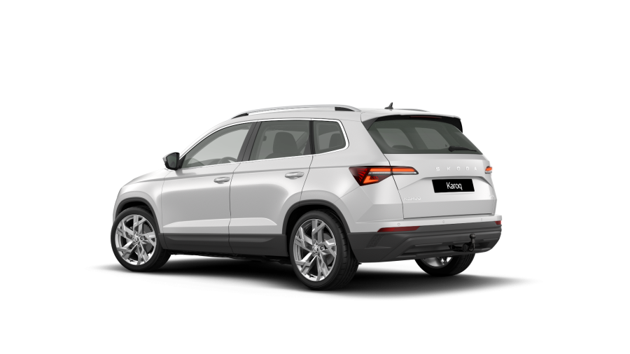 Škoda Karoq, 2,0 TDI 110 kW 7° automatická DSG 4x4, barva bílá