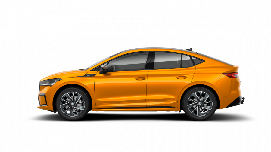 Škoda Enyaq iV, 82 kWh 150 kW 1° převodovka, barva oranžová