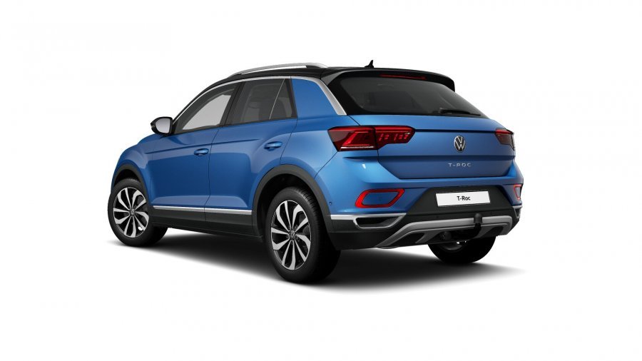 Volkswagen T-Roc, T-Roc Style 1,5 TSI 110 kW 7DSG, barva modrá
