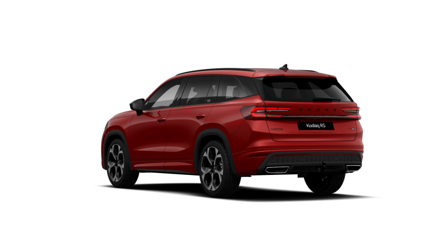 Škoda Kodiaq, 2,0 TSI 195 kW 7° automatická DSG 4x4, barva červená