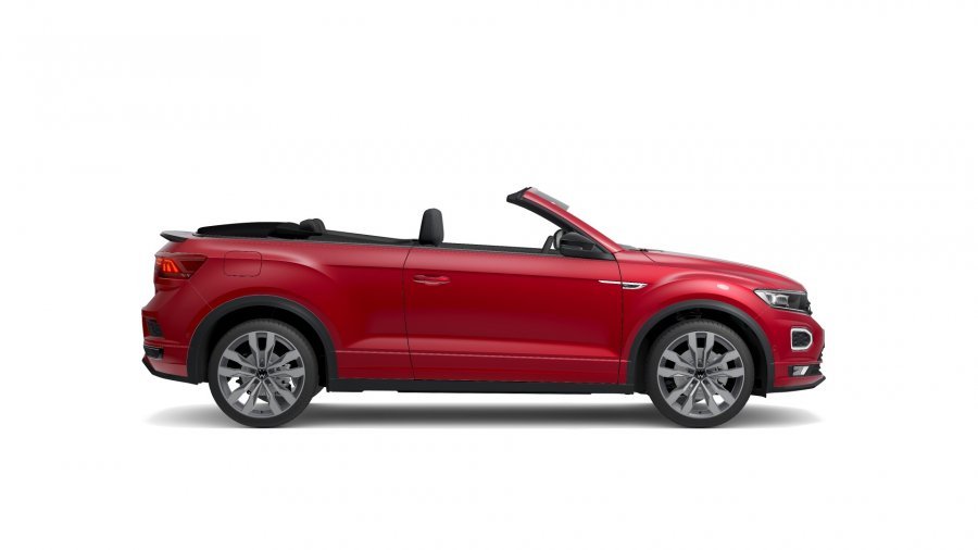 Volkswagen T-Roc, T-Roc Cabriolet R-Line 1,5 TSI ACT 6G, barva červená