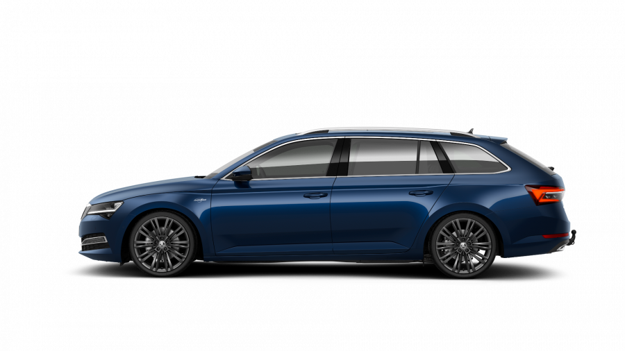 Škoda Superb, 2,0 TDI 147 kW 7-stup. automat. 4x4, barva modrá