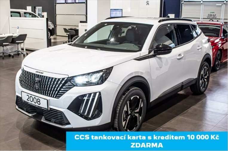 Peugeot 2008, Peugeot 2008 1,2 ALLURE PT 100 S&S MAN6, barva bílá