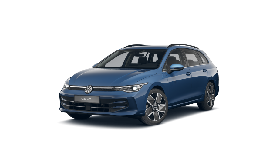 Volkswagen Golf Variant, Golf Variant Style 1,5 eTSI 7DSG mHEV, barva modrá