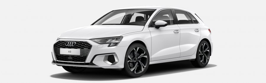 Audi A3, A3 Spb Advanced 35 TFSI CoD 110kW, barva bílá