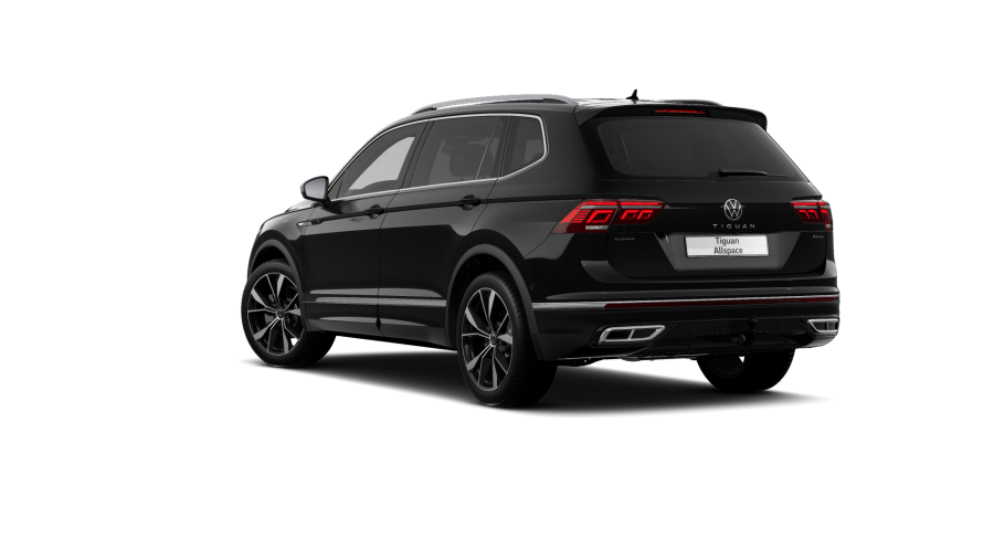 Volkswagen Tiguan Allspace, Allspace R-Line 2,0 TDI 147 kW 4M 7DSG, barva černá
