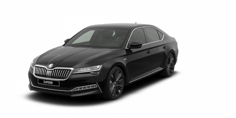 Škoda Superb, 2,0 TDI 147 kW 7-stup. automat., barva černá