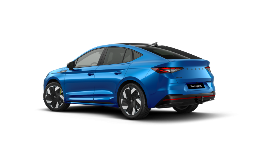 Škoda Enyaq iV, 84 kWh 250 kW 1° automatická 4x4, barva modrá