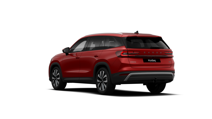 Škoda Kodiaq, 2,0 TDI 142 kW 7° automatická DSG 4x4, barva červená