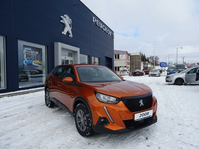 Peugeot 2008, ACTIVE 1.2 PureTech 100k MAN6, barva oranžová