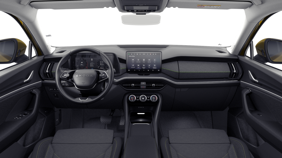 Škoda Kodiaq, 1,5 TSI m-HEV 110 kW 7-stup. automat., barva zlatá