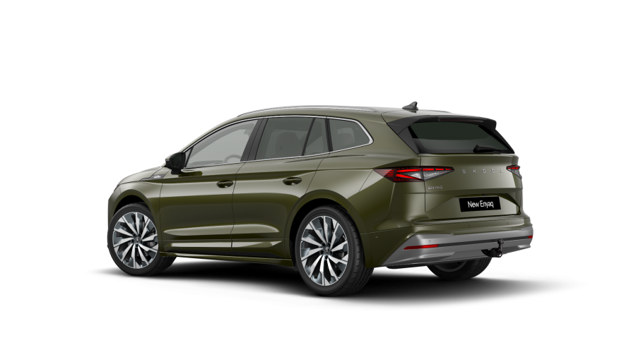 Škoda Enyaq iV, 82 kWh 210 kW 1° převodovka, barva zelená