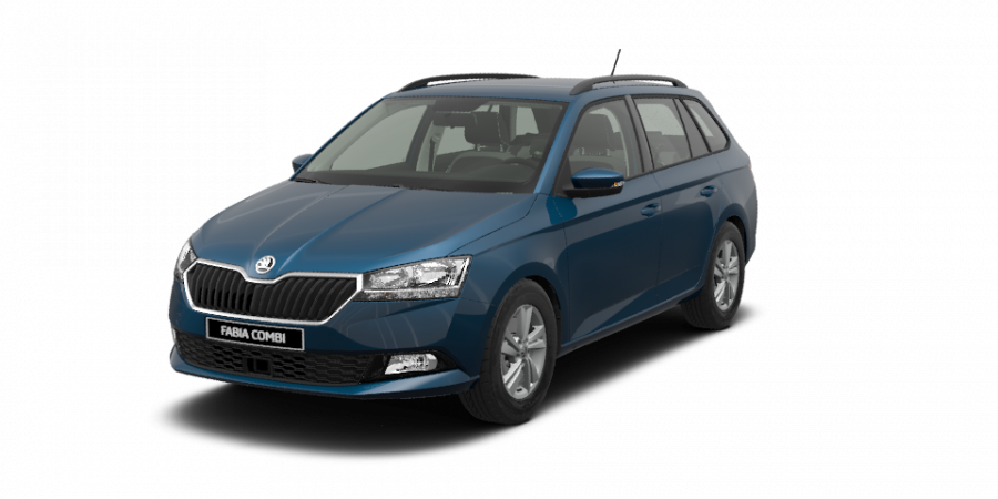 Škoda Fabia, 1,0 TSI 81 kW 6-stup. mech., barva modrá