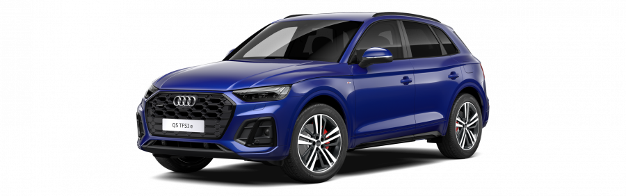 Audi Q5, Q5 S line 55 TFSIe 270kW quattro, barva modrá
