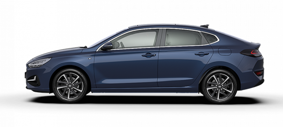 Hyundai i30, 1,0 T-GDI 88 kW (95 NAT) 7 st. DCT, barva modrá