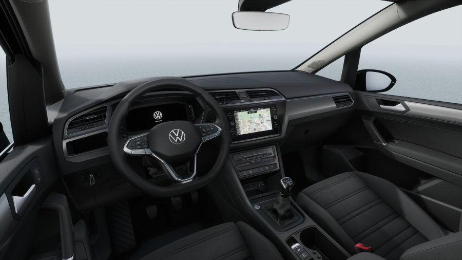 Volkswagen Touran, Touran People 1,5 TSI EVO2 6G, barva černá