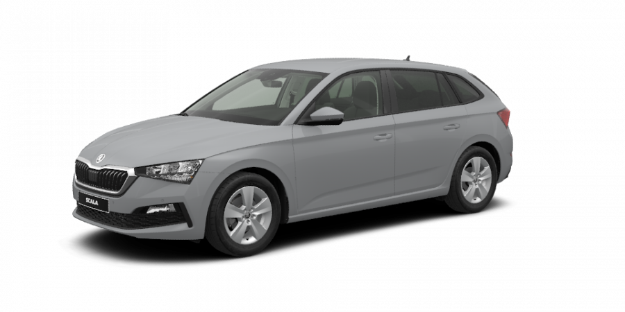 Škoda Scala, 1,6 TDI 85 kW 6-stup. mech., barva šedá