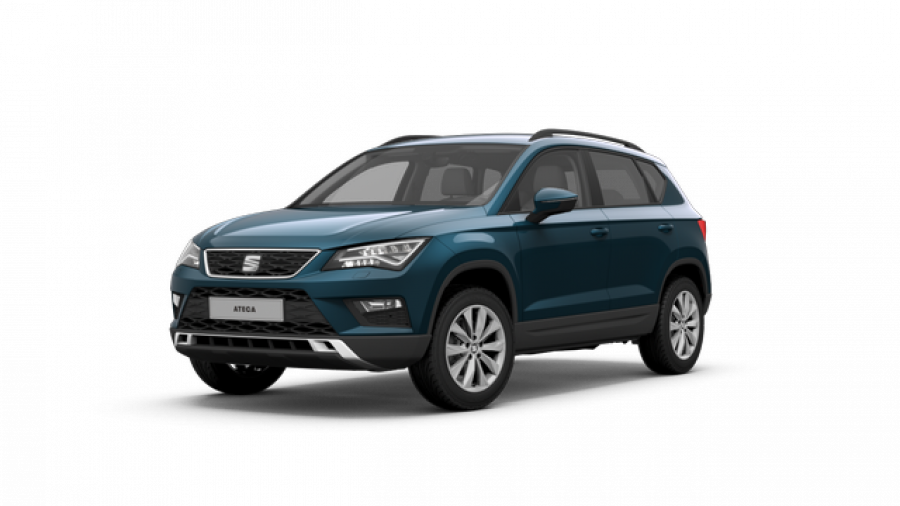 Seat Ateca, Style 1,6 TDI 115k 6M, barva modrá