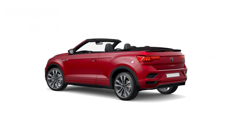 Volkswagen T-Roc, T-Roc Cabriolet R-Line 1,5 TSI ACT 6G, barva červená