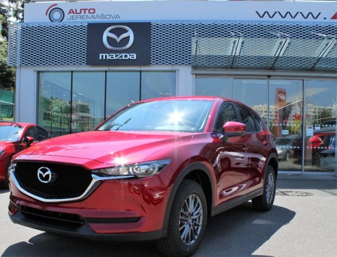Mazda CX-5, 2.0G165k AWD, barva červená