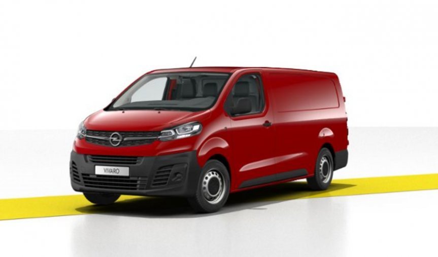 Opel Vivaro, NEW VAN L3H1 2.0 CDTi 90kW, barva červená
