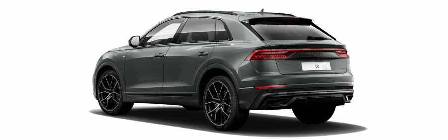 Audi Q8, Q8 50 TDI quattro, barva šedá