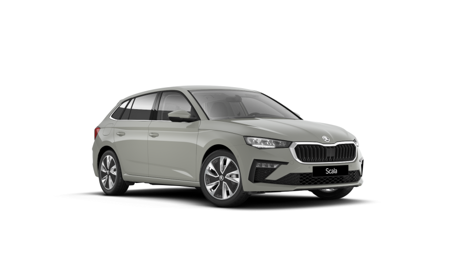 Škoda Scala, 1,5 TSI 110 kW 6° manuální, barva šedá