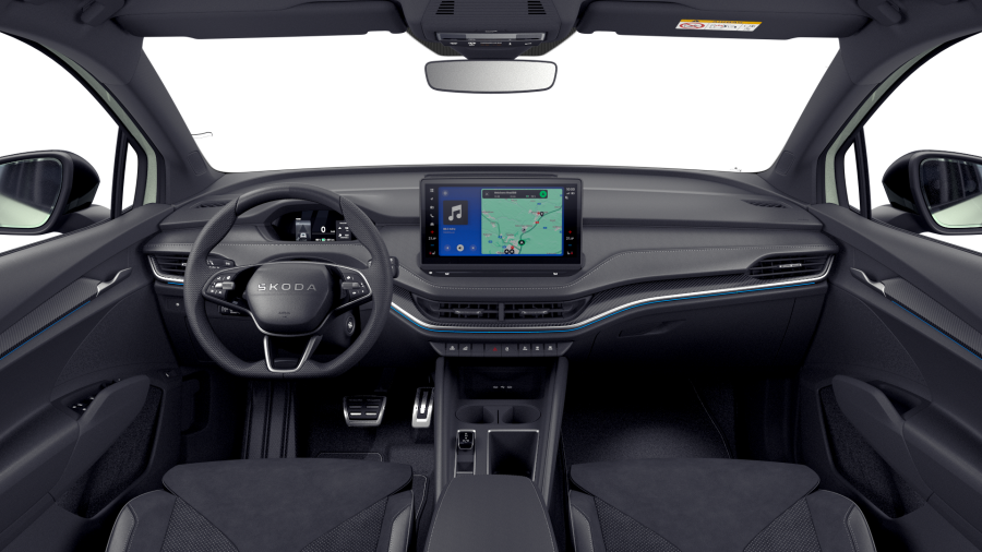 Škoda Elroq, 82 kWh 210 kW 1° převodovka, barva zelená