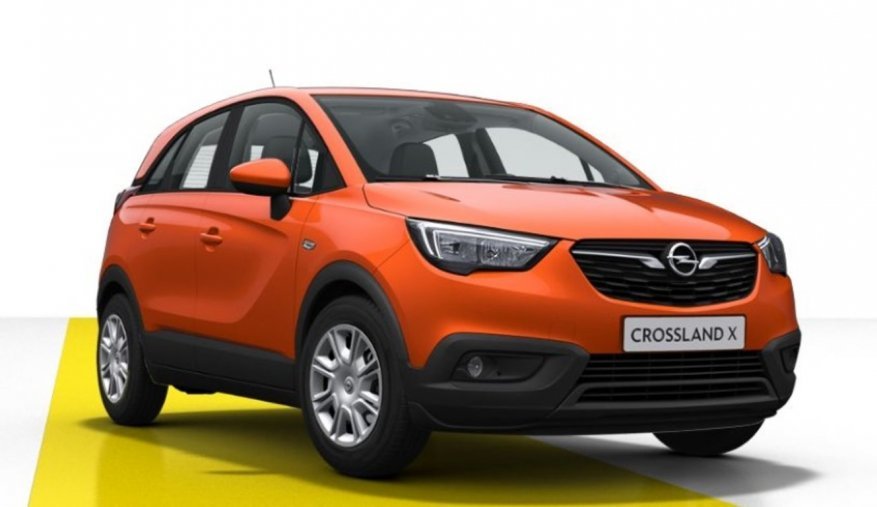 Opel Crossland X, Smile 1.2 XE, barva oranžová