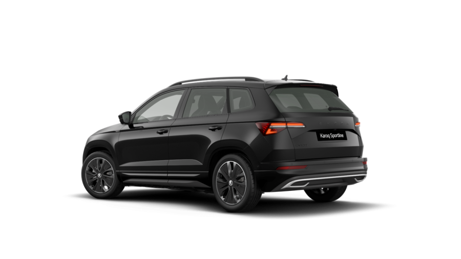 Škoda Karoq, 1,5 TSI 110 kW 7° automatická DSG, barva černá
