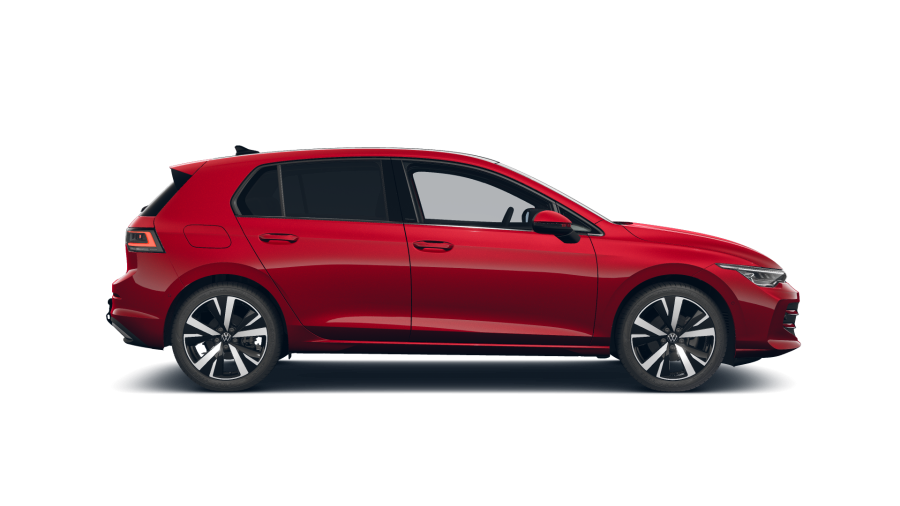 Volkswagen Golf, Golf Style 1,5 eTSI 110 kW 7DSG mHEV, barva červená