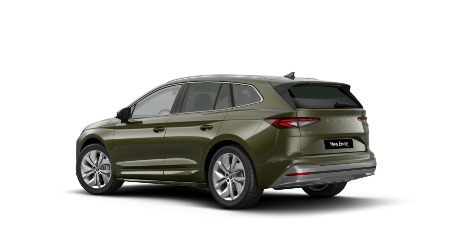 Škoda Enyaq iV, 82 kWh 210 kW 1° automatická, barva zelená