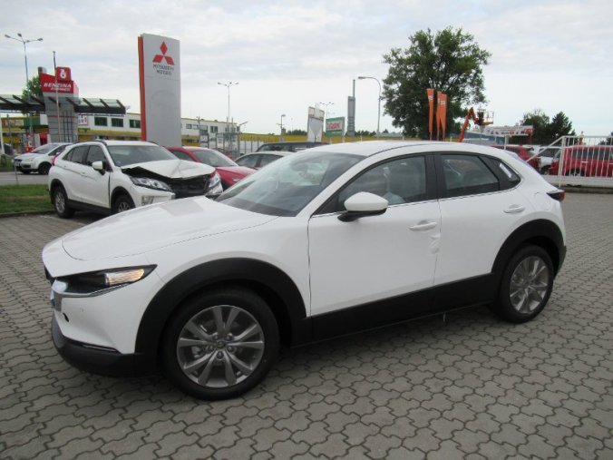 Mazda CX-30, Skyactive - X180, barva bílá