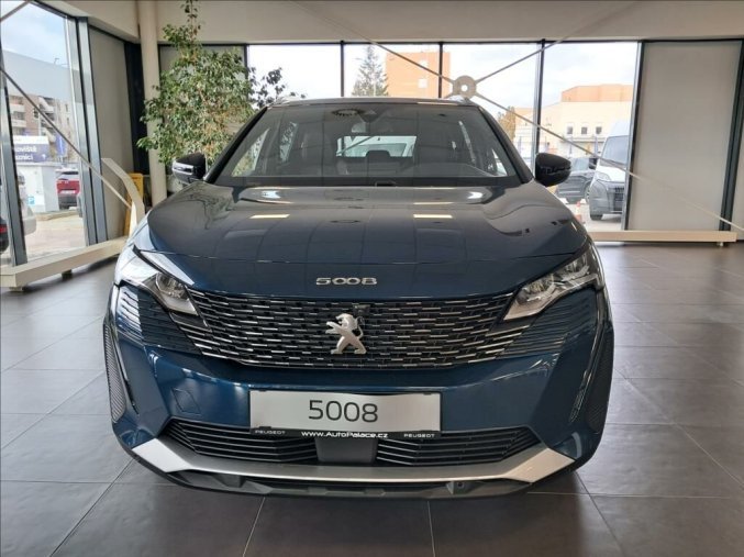 Peugeot 5008, Peugeot 5008 1,5 130  EAT8  ALLURE PACK, barva modrá