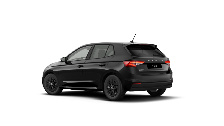 Škoda Fabia, 1,0 MPI 59 kW 5° manuální, barva černá