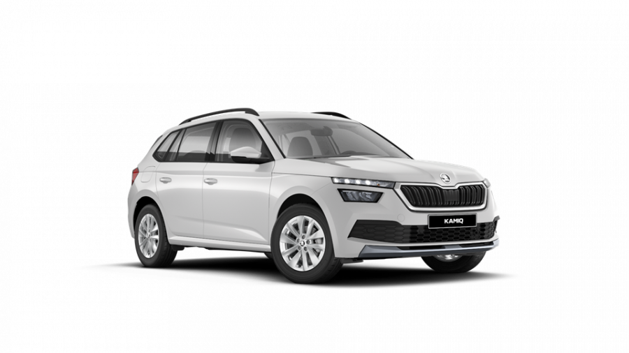 Škoda Kamiq, 1,0 TSI 81 KW 6-stup. mech., barva bílá