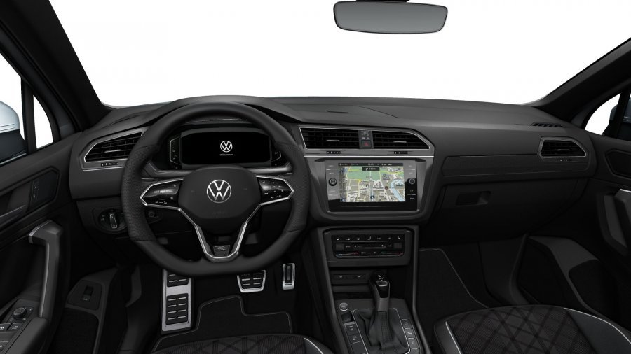 Volkswagen Tiguan, Tiguan R-Line 2,0 TDI 110 kW 4M 7DSG, barva stříbrná