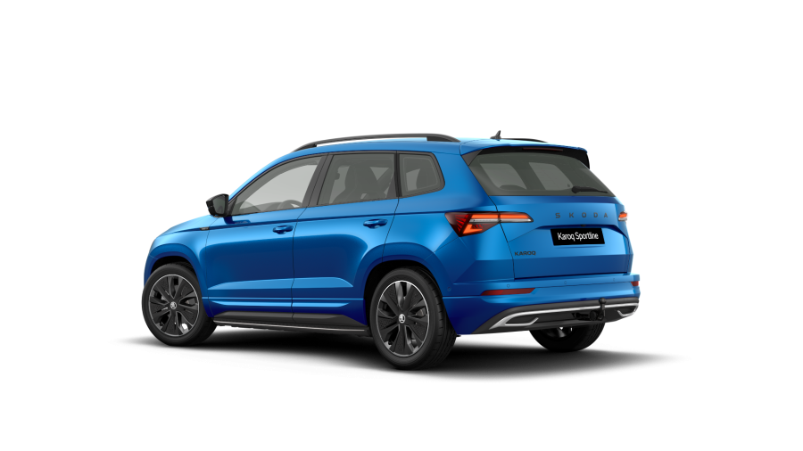 Škoda Karoq, 2,0 TDI 110 kW 7° automatická DSG, barva modrá